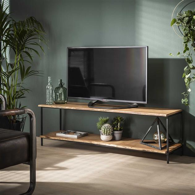 Modera - TV-meubel natural edge - Massief acacia naturel