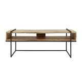 Modera - TV-meubel open vak edge - Massief acacia naturel
