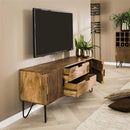 Modera - TV-meubel tweak - Massief mango zandkleur