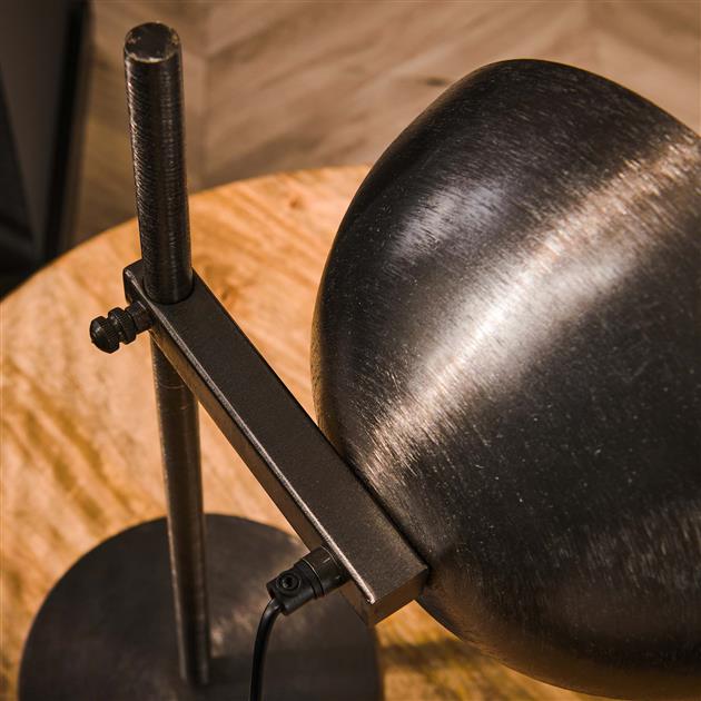 Modera - Tafellamp 1L adjust - Zwart nikkel