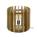 Modera - Tafellamp 1L stripes - Massief mango naturel