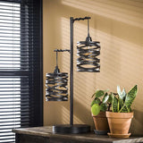 Modera - Tafellamp 2L spindle - Slate grey