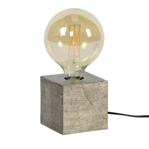 Modera - Tafellamp block-Antiek Nikkel