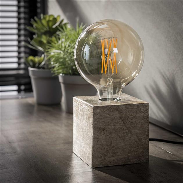 Modera - Tafellamp block-Antiek Nikkel