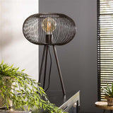 Modera - Tafellamp copper twist - Zwart nikkel