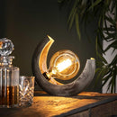 Modera - Tafellamp half moon - Oud zilver