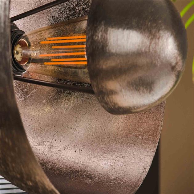 Modera - Vloerlamp 1L adjust - Zwart nikkel