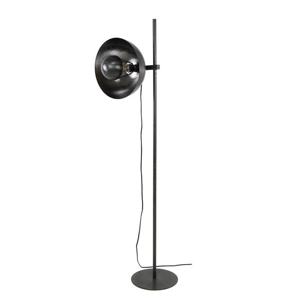 Modera - Vloerlamp 1L adjust - Zwart nikkel meubelboutique.nl