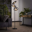 Modera - Vloerlamp 3L hover - Charcoal