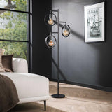 Modera - Vloerlamp 3L ring - Charcoal