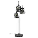 Modera - Vloerlamp 3L spindle - Slate grey