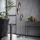 Modera - Vloerlamp 3x open oog getrapt - Oud zilver