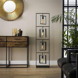 Modera - Vloerlamp 4L Turn square - Charcoal