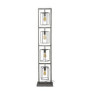 Modera - Vloerlamp 4x cubic tower - Oud zilver