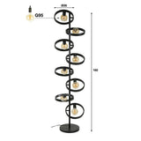Modera - Vloerlamp 8L hover - Charcoal