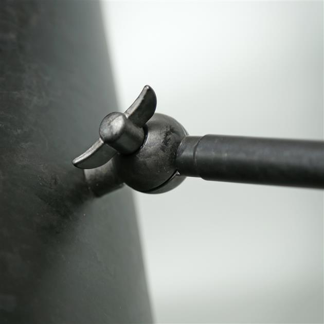 Modera - Vloerlamp knik verstelbaar - Charcoal