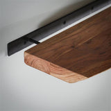 Modera - Wandplank 120 edge - Massief acacia naturel