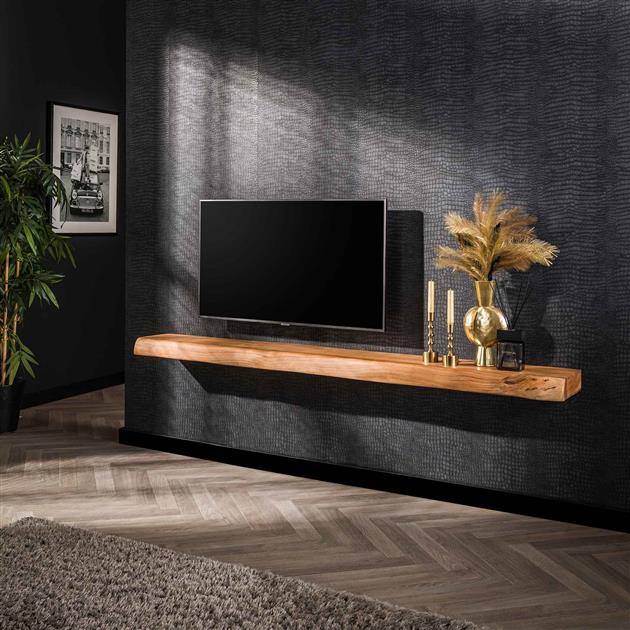 Modera - Wandplank 200 tree - Massief acacia naturel