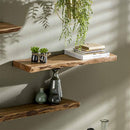 Modera - Wandplank 90 edge - Massief acacia naturel