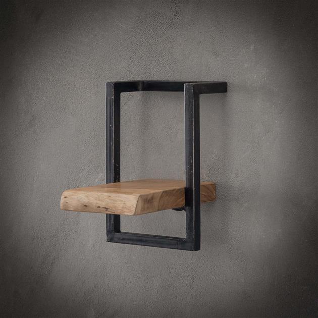 Modera - Wandplank edge 20cm - Massief acacia naturel