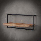 Modera - Wandplank edge 65cm - Massief acacia naturel