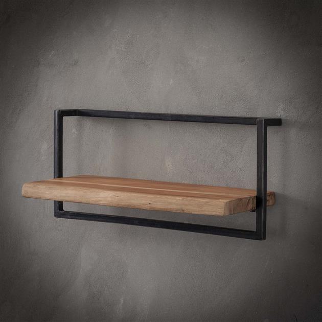 Modera - Wandplank edge 65cm - Massief acacia naturel
