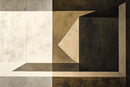 Glasschilderij - Exclusive - Liggend - Pure Compositie (Japandi Stijl) 150x100x0.4 cm