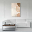 Glasschilderij - Exclusive - Staand - Stenen Pad - (Japandi Stijl)