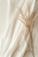 Glasschilderij - Exclusive - Staand - Rust in Beige - (Japandi Stijl) 100x150x0.4 cm