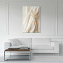 Glasschilderij - Exclusive - Staand - Rust in Beige - (Japandi Stijl)