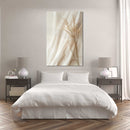 Glasschilderij - Exclusive - Staand - Rust in Beige - (Japandi Stijl)