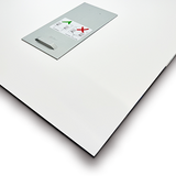 Glasschilderij - 100x150/ 80x120cm - Dieren - Olifant Savannah