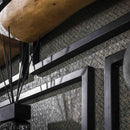 Modera - Wandschap set-5 edge - Massief acacia naturel