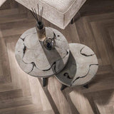 Modera - Bijzettafel set-2 grey mix - Grijs