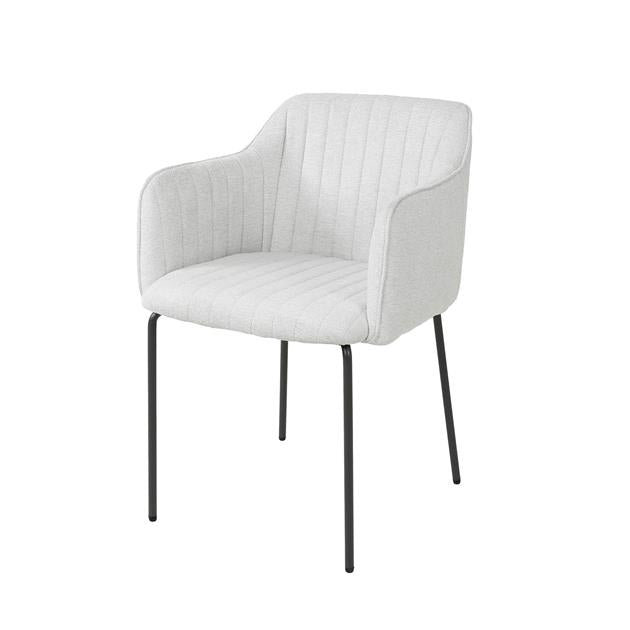 Modera - Armstoel straight stitch VPE2 - Ox wit - set van: 2