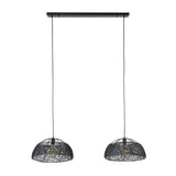 Modera - Hanglamp 2L Ø45 maze - Artic zwart