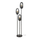 Modera - Vloerlamp 3x open oog wire - Artic zwart