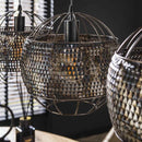 Modera - Hanglamp 3L Ø30 armor open - Zwart bruin