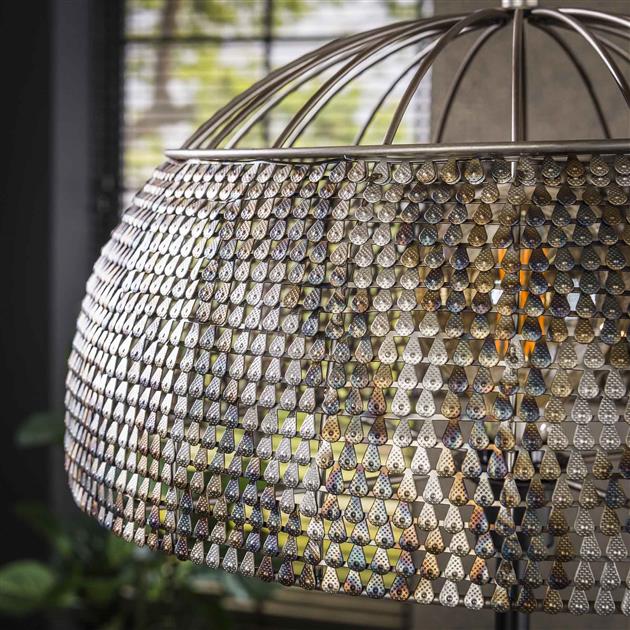 Modera - Vloerlamp Ø50 armor open - Zwart bruin