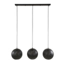 Modera - Hanglamp 3x Ø30 zip - Artic zwart