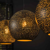 Modera - Hanglamp 4x Ø25 zip - Artic zwart