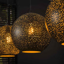 Modera - Hanglamp 4x Ø25 zip - Artic zwart