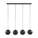 Modera - Hanglamp 4x Ø25 zip - Artic zwart