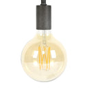 Modera - Lichtbron LED [G125] filament bol Ø12 5 - E27 6W dimbaar - Amberkleurig glas