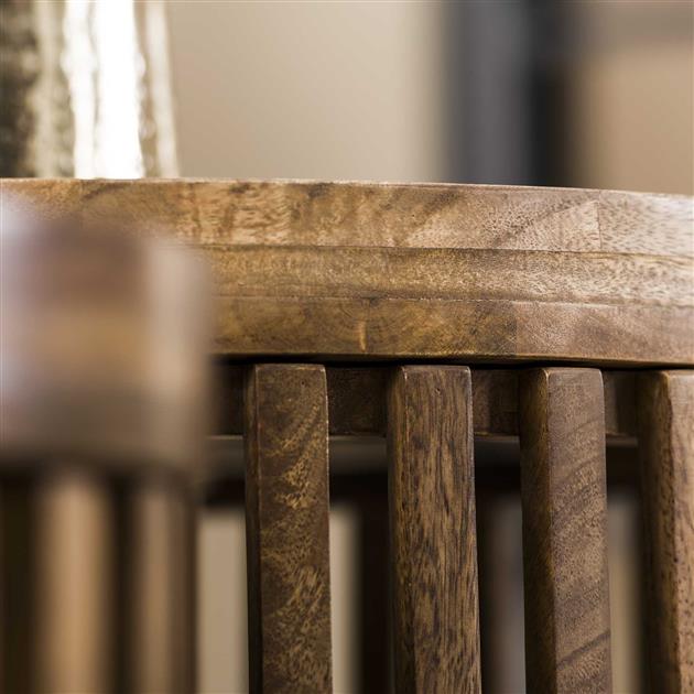 Modera - Salontafelset tweak Ø65-Ø50 - Massief mango zandkleur