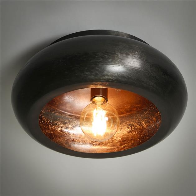 Modera - Plafondlamp sky Ø42 - Zwart nikkel