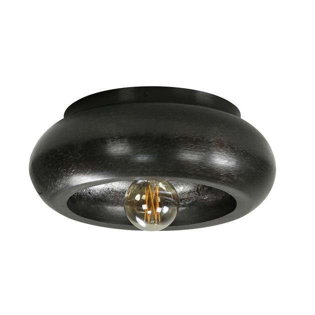 Modera - Plafondlamp sky Ø42 - Zwart nikkel