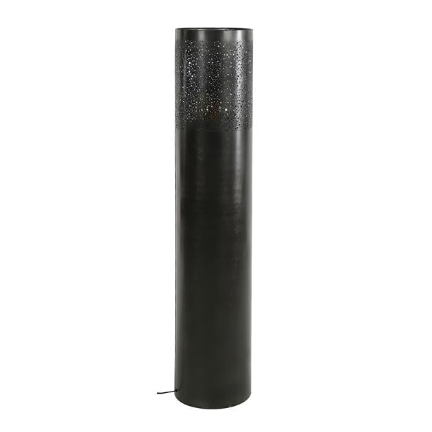 Modera - Vloerlamp Ø25 cilinder 120cm / Zwart nikkel