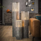 Modera - Vloerlamp Ø25 cilinder 120cm - Grijs