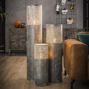 Modera - Vloerlamp Ø25 cilinder 120cm - Grijs